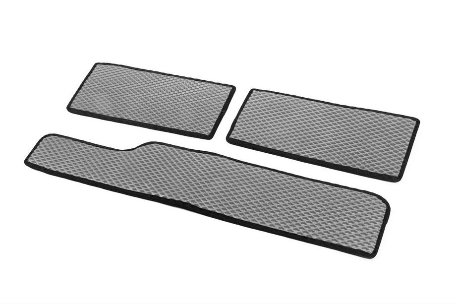 Mercedes Sprinter W901/902/903/904/905 1995–2006 Tapis de seuil en polyuréthane (3 pcs, EVA, Gris) Photo 2