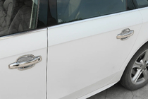 Audi Q3 2011-2019 Couvre-poignées de Porte Chromés avec Boutons (4 pcs, Acier Inoxydable) photo 5