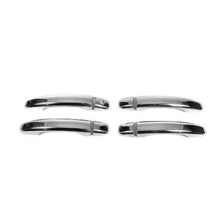 Couvre-poignées chromés sans boutons (4 pcs, inox) photo 3