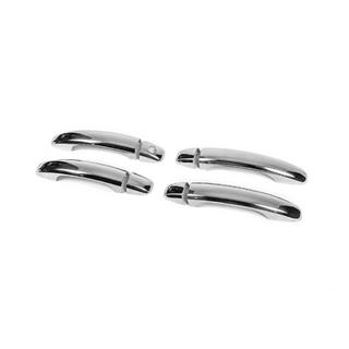 Couvre-poignées chromés sans boutons (4 pcs, inox) photo 4