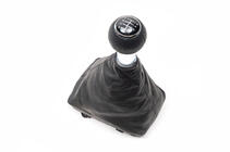 Audi A4 B7 2004-2008 Pommeau de vitesse + Soufflet de levier (Similicuir) photo 5