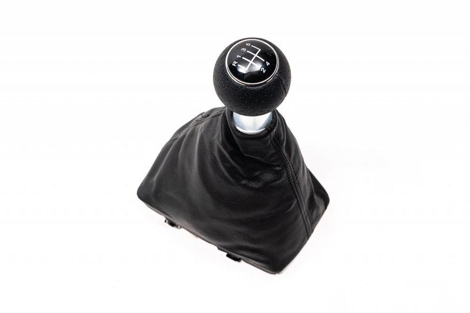 Audi A4 B7 2004-2008 Pommeau de vitesse + Soufflet de levier (Similicuir) Image