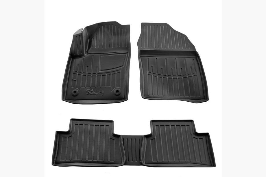 Toyota C-HR 2016-2023 Tapis de sol caoutchouc Stingray 3D (5 pcs, polyuréthane) Image