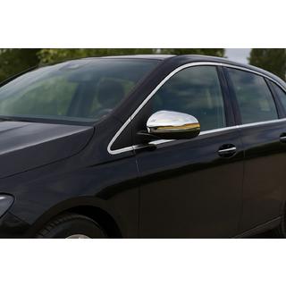 Couvre-Rétroviseurs (2 pcs, Acier Inoxydable) Mercedes B-class W247 2019- photo 1