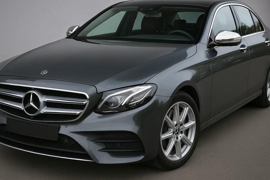Mercedes E-class W213 2016-2023 Couvre-Rétroviseurs (2 pcs, Acier Inoxydable) Photo 3