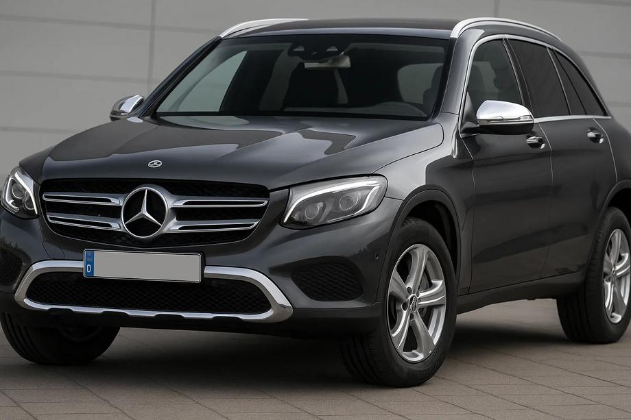 Mercedes GLC X253 2015-2022 Couvre-Rétroviseurs (2 pcs, Acier Inoxydable) Photo 3