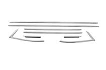 Opel Astra K 2016-2021 Encadrement de vitres (HB) (8 pcs, inox) photo 2