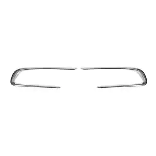 Couvre-phares antibrouillard (2 pcs, inox) photo 2