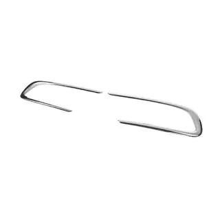 Couvre-phares antibrouillard (2 pcs, inox) photo 3