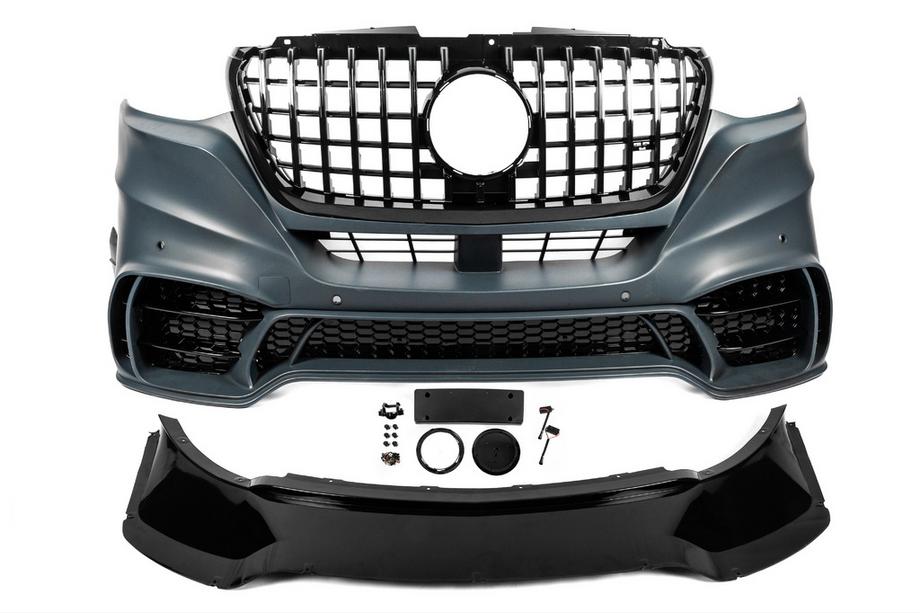 Mercedes Sprinter W907/W910 2018- Pare-chocs avant avec calandre V2 (AMG) Photo 10