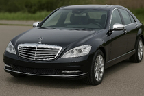 Mercedes S-class W221 2005-2013 Coques de retroviseurs chromees (2009-2013, 2 pcs, inox) photo 1