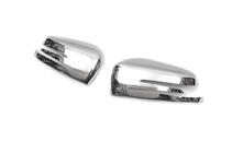 Mercedes S-class W221 2005-2013 Coques de retroviseurs chromees (2009-2013, 2 pcs, inox) photo 3