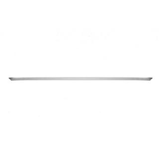 Baguette inox au-dessus de la plaque d'immatriculation photo 1