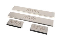 Opel Astra K 2016-2021 Couvre Seuils de Porte (4 pcs, Inox) photo 2