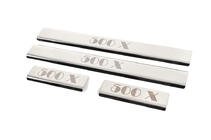 Fiat 500X 2014-2024 Couvre Seuils de Porte (4 pcs, Inox) photo 2