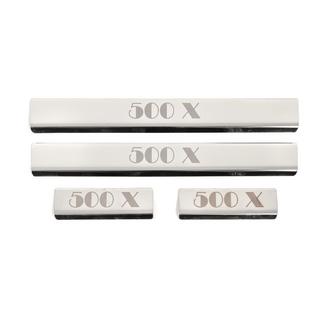 Couvre Seuils de Porte (4 pcs, Inox)