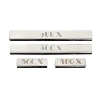 Couvre Seuils de Porte (4 pcs, Inox)
