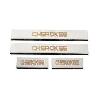 Seuils de Porte V-2 (4 pcs, Inox)