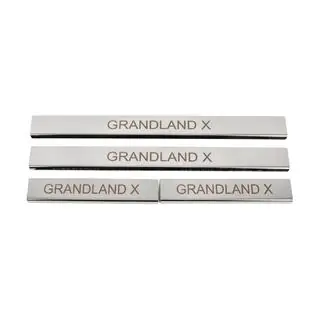 Couvre Seuils de Porte (4 pcs, Inox)