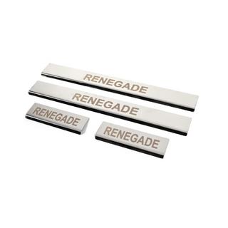 Couvre Seuils de Porte (4 pcs, Inox) Jeep Renegade 2014- photo 2