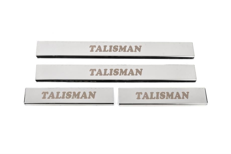 Renault Talisman 2015-2022 Couvre Seuils de Porte (4 pcs, Inox) Image
