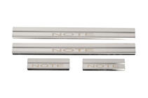 Nissan Note 2012-2020 Couvre Seuils de Porte (4 pcs, Inox) photo 1