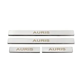 Couvre Seuils de Porte (4 pcs, Inox) Toyota Auris 2012-2018 photo 1