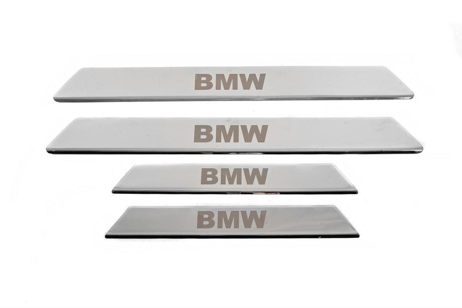 BMW 5 Series E39 1996-2003 Cache seuils de porte V-2 (4 pcs, Carmos) Image