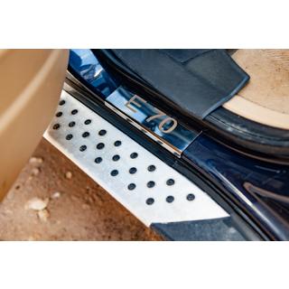 Seuils de porte inox (4 pcs, acier inoxydable) BMW X5 E70 2007-2013 photo 2