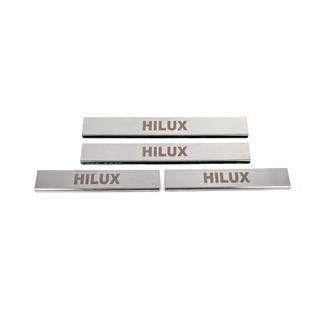 Seuils de porte inox (4 pcs, acier inoxydable) photo 1