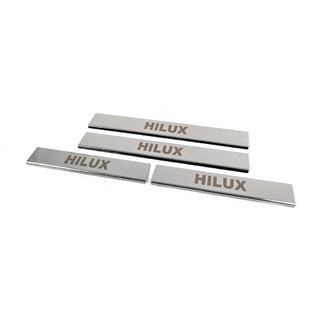 Seuils de porte inox (4 pcs, acier inoxydable) photo 2