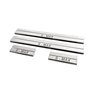 Seuils de porte inox (4 pcs, acier inoxydable) Ford S-Max 2007-2014 photo 2