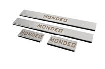 Ford Mondeo 2014-2022 Seuils de porte inox (4 pcs, acier inoxydable) photo 2