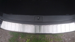 Opel Astra J 2009-2015 Protection de Pare-chocs Arrière Carmos (HB) Inox photo 3