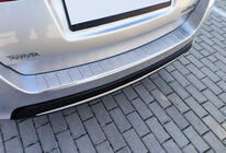 Toyota Auris 2012-2018 Protection de pare-chocs arrière Carmos (SW) inox photo 1