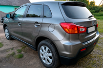 Mitsubishi ASX 2010-2023 Protection de pare-chocs arrière en acier inoxydable Carmos (2010-2019) photo 3