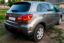 Mitsubishi ASX 2010-2023 Protection de pare-chocs arrière en acier inoxydable Carmos (2010-2019) photo 4