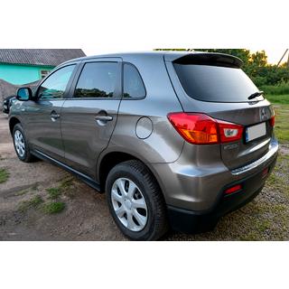 Protection de pare-chocs arrière en acier inoxydable Carmos (2010-2019) Mitsubishi ASX 2010-2023 photo 3
