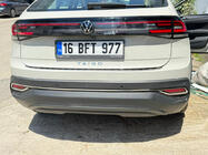 Volkswagen Taigo 2020- Protection de Pare-chocs Arrière Carmos Acier Inoxydable Mat photo 2