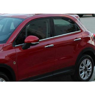 Moulures de vitre inox (4 pcs) Fiat 500X 2014-2024 photo 1