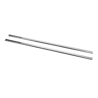 Moulures de vitre en acier inoxydable (2 pcs) photo 3