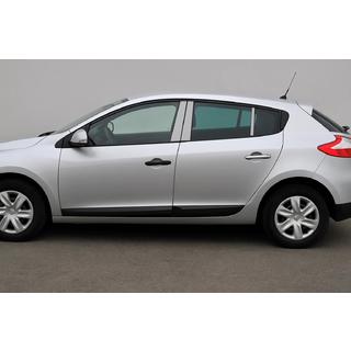 Couvre montants de porte en acier inoxydable Renault Megane III 2009-2016 photo 1
