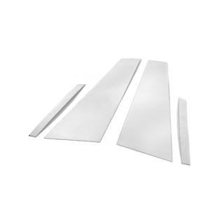 Couvre montants de porte en acier inoxydable (4 pcs) Maserati Quattroporte 2013-2023 photo 3