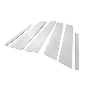Couvre montants de porte en acier inoxydable (6 pcs) photo 3