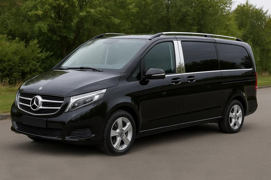 Mercedes Vito/V-class W447 2014- Couvre montants de porte en acier inoxydable (4 pcs) Photo 1