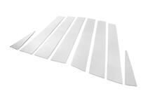 Nissan X-trail T30 2002-2007 Couvre montants de porte en acier inoxydable (8 pcs) photo 3