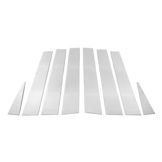 Couvre montants de porte en acier inoxydable (8 pcs) photo 2
