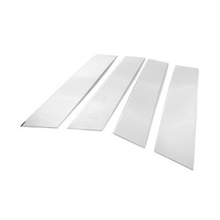Couvre montants de porte en acier inoxydable (4 pcs) photo 3
