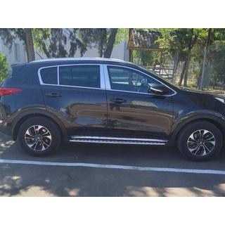 Couvre montants de porte en acier inoxydable (6 pcs) Kia Sportage 2015-2021 photo 1