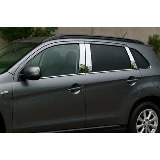 Couvre montants de porte en acier inoxydable (6 pcs) Mitsubishi ASX 2010-2023 photo 1